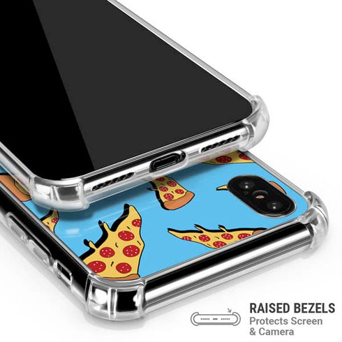 Pizza Foodie iPhone XS Max Clear Case