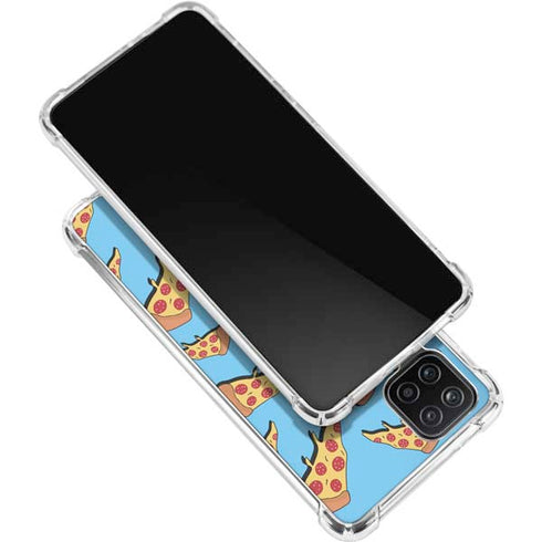 Pizza Foodie Galaxy A12 Clear Case