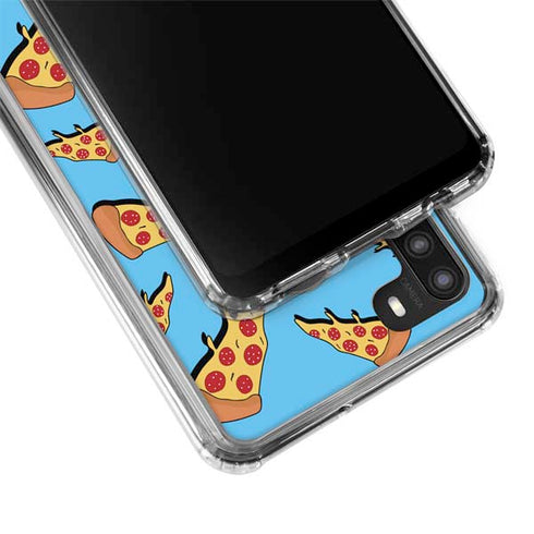 Pizza Foodie Galaxy A21 Clear Case