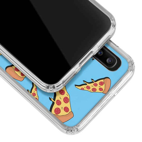 Pizza Foodie Galaxy A30 Clear Case