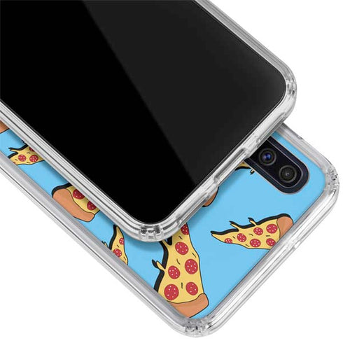 Pizza Foodie Galaxy A50 Clear Case