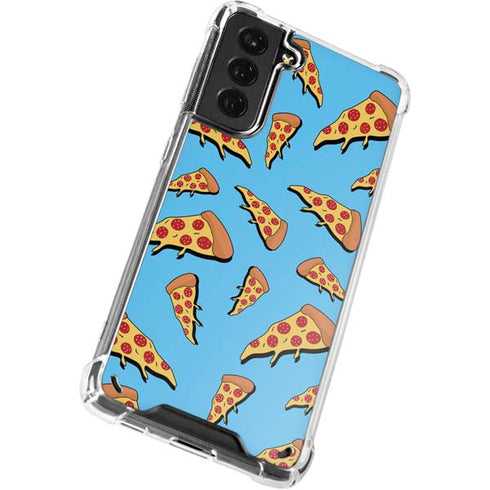 Pizza Foodie Galaxy S21 5G Clear Case