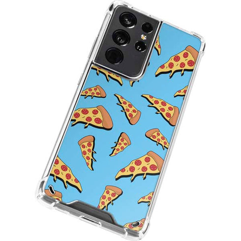 Pizza Foodie Galaxy S21 Ultra 5G Clear Case