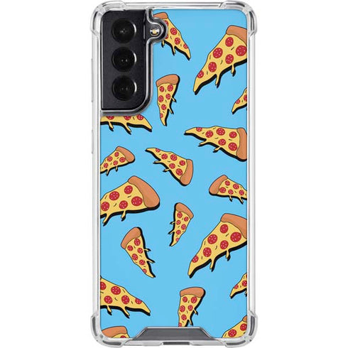 Pizza Foodie Galaxy S22 Clear Case