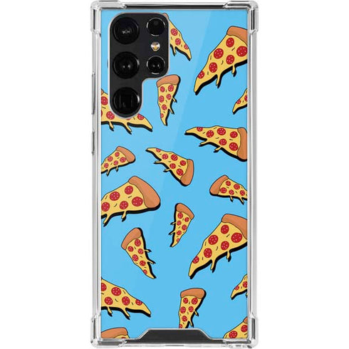 Pizza Foodie Galaxy S22 Ultra Clear Case