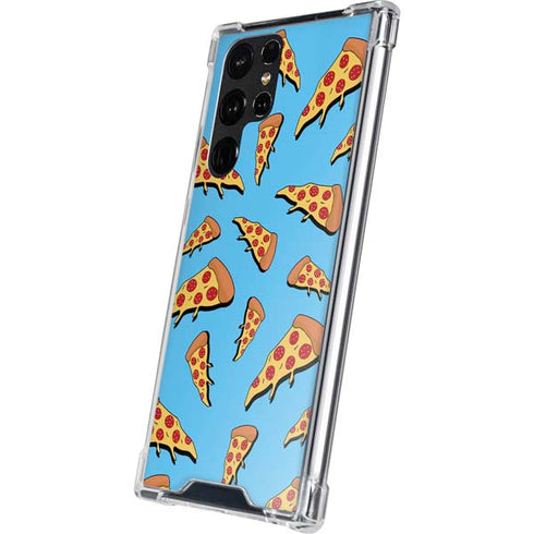 Pizza Foodie Galaxy S22 Ultra Clear Case