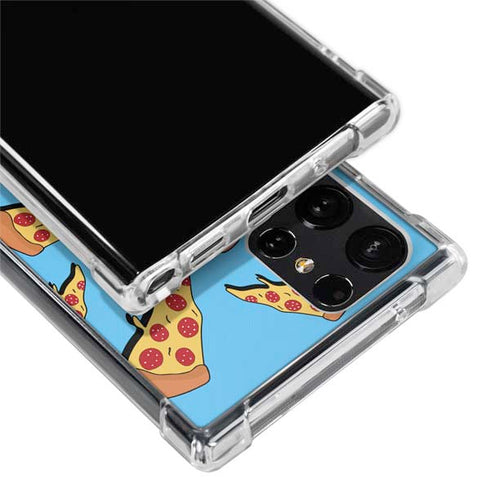 Pizza Foodie Galaxy S22 Ultra Clear Case