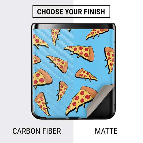 Pizza Foodie Galaxy Z Flip Skin
