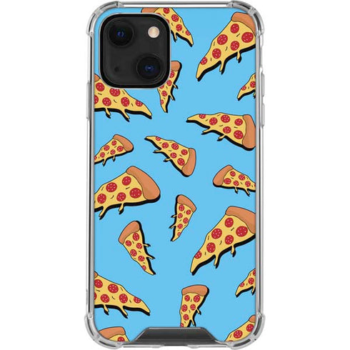 Pizza Foodie iPhone 14 Clear Case