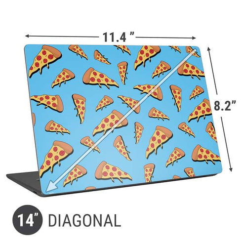 Pizza Foodie Universal Laptop 14in (11.4 x 8.2in) Skin