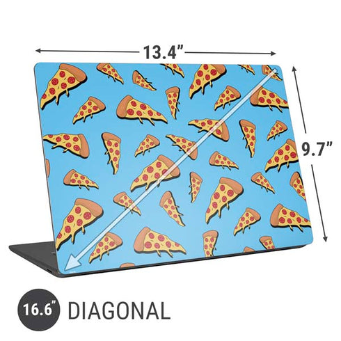 Pizza Foodie Universal Laptop 16.6in (13.4 x 9.7in) Skin