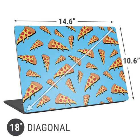 Pizza Foodie Universal Laptop 18in (14.6 x 10.6in) Skin
