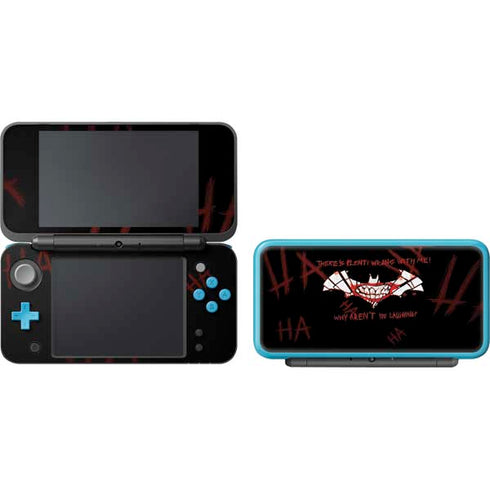 DC Comics The Joker Plenty Wrong With Me Nintendo 2DS XL (2017) Skin