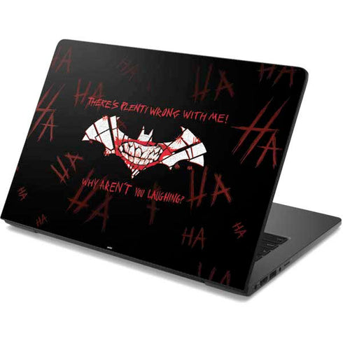 DC Comics The Joker Plenty Wrong With Me Dell Chromebook Skin