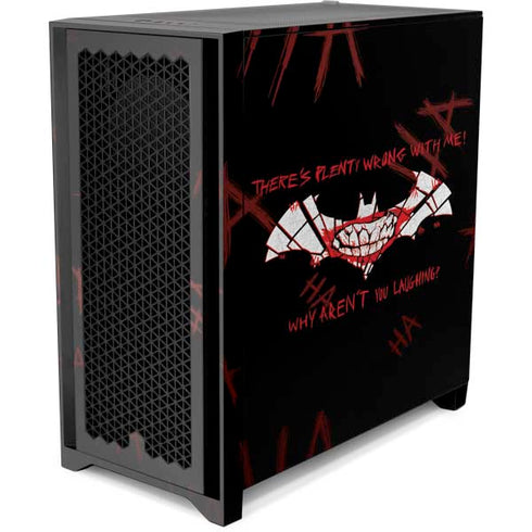 DC Comics The Joker Plenty Wrong With Me Corsair 4000D Tempered Glass Mid-Tower ATX Case Skin