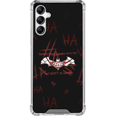DC Comics The Joker Plenty Wrong With Me Galaxy A14 5G Clear Case