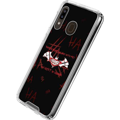 DC Comics The Joker Plenty Wrong With Me Galaxy A30 Clear Case