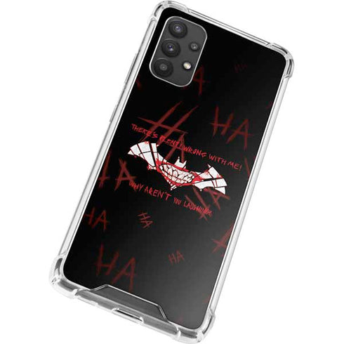 DC Comics The Joker Plenty Wrong With Me Galaxy A32 5G Clear Case