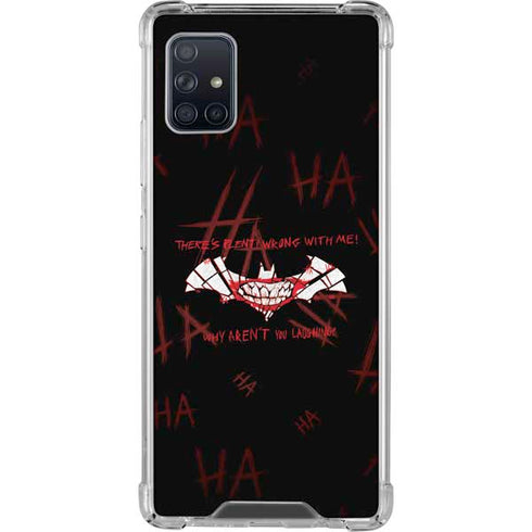 DC Comics The Joker Plenty Wrong With Me Galaxy A51 5G Clear Case