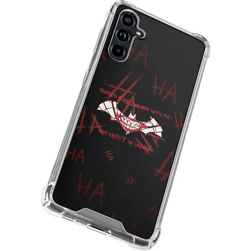 DC Comics The Joker Plenty Wrong With Me Galaxy A54 5G Clear Case