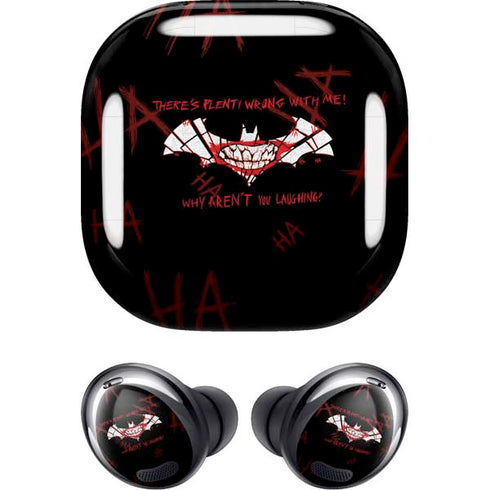 DC Comics The Joker Plenty Wrong With Me Galaxy Buds Pro Skin