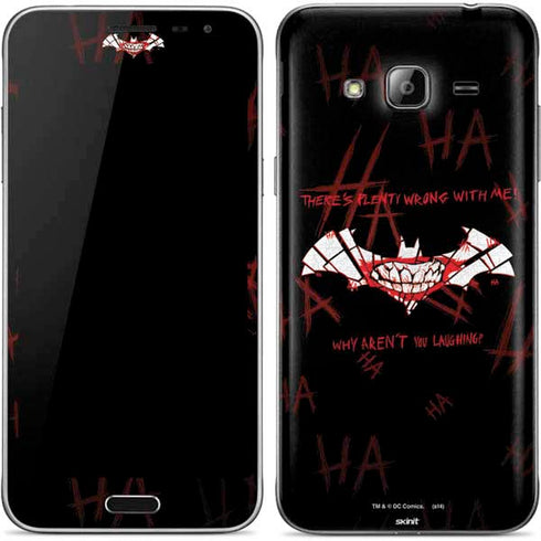 DC Comics The Joker Plenty Wrong With Me Galaxy J3 Skin