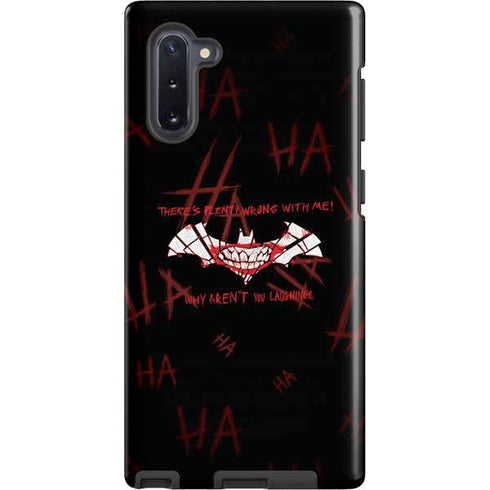 DC Comics The Joker Plenty Wrong With Me Galaxy Note 10 Pro Case