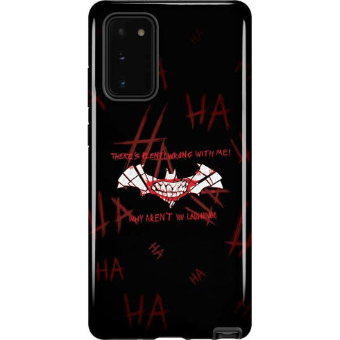 DC Comics The Joker Plenty Wrong With Me Galaxy Note20 5G Pro Case