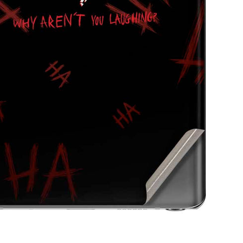 DC Comics The Joker Plenty Wrong With Me Galaxy Note20 5G Skin