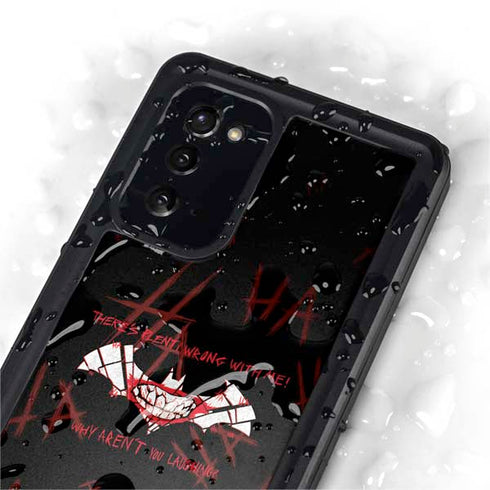 DC Comics The Joker Plenty Wrong With Me Galaxy Note20 5G Waterproof Case