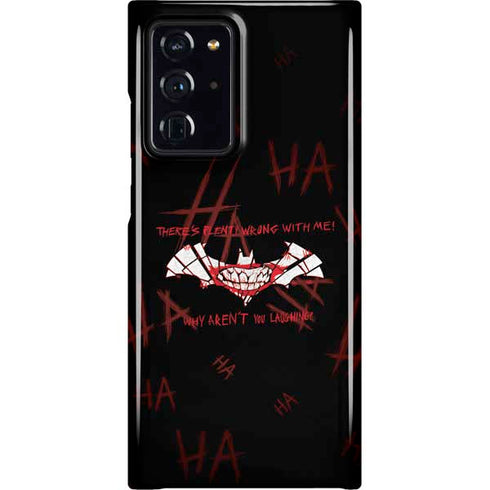 DC Comics The Joker Plenty Wrong With Me Galaxy Note20 Ultra 5G Lite Case