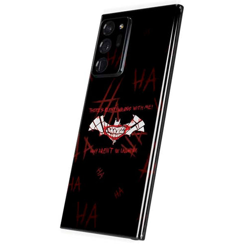 DC Comics The Joker Plenty Wrong With Me Galaxy Note20 Ultra 5G Skin