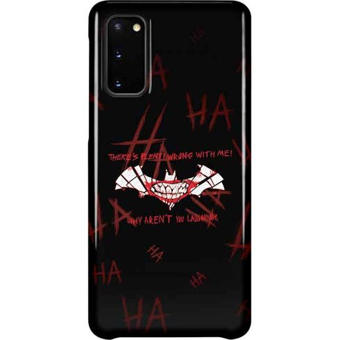 DC Comics The Joker Plenty Wrong With Me Galaxy S20 Lite Case