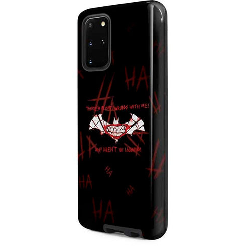 DC Comics The Joker Plenty Wrong With Me Galaxy S20 Plus Pro Case