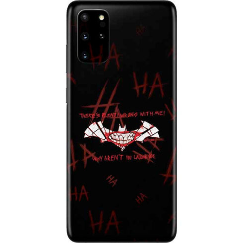 DC Comics The Joker Plenty Wrong With Me Galaxy S20 Plus Skin