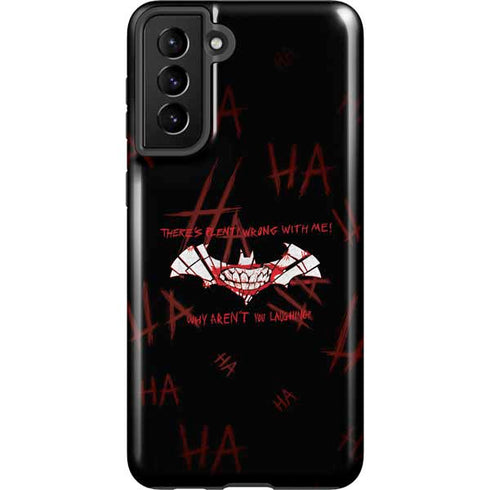 DC Comics The Joker Plenty Wrong With Me Galaxy S21 FE Pro Case