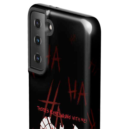 DC Comics The Joker Plenty Wrong With Me Galaxy S21 Plus 5G Pro Case