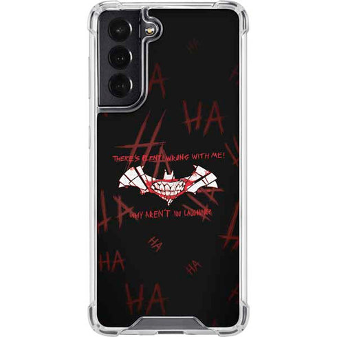 DC Comics The Joker Plenty Wrong With Me Galaxy S22 Clear Case