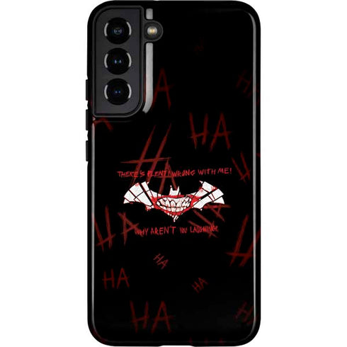 DC Comics The Joker Plenty Wrong With Me Galaxy S22 Plus Pro Case