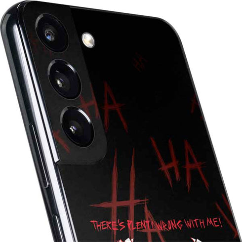 DC Comics The Joker Plenty Wrong With Me Galaxy S22 Plus Skin
