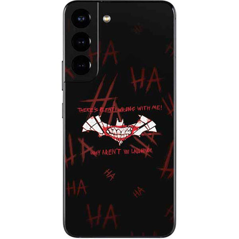 DC Comics The Joker Plenty Wrong With Me Galaxy S22 Skin