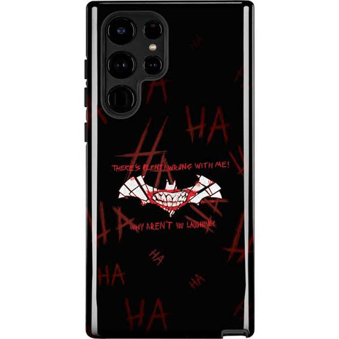 DC Comics The Joker Plenty Wrong With Me Galaxy S22 Ultra Pro Case