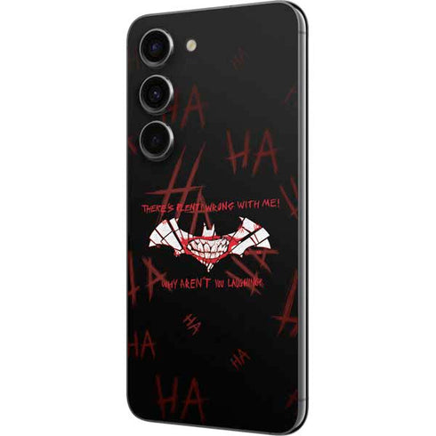 DC Comics The Joker Plenty Wrong With Me Galaxy S23 Skin