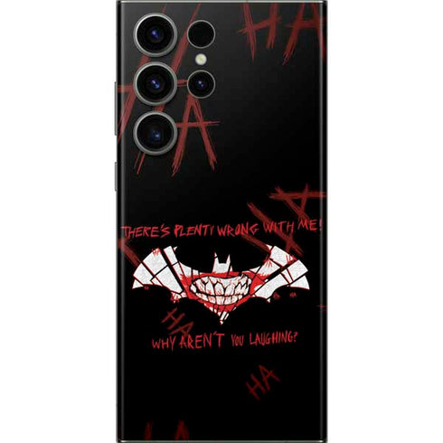 DC Comics The Joker Plenty Wrong With Me Galaxy S23 Ultra Skin
