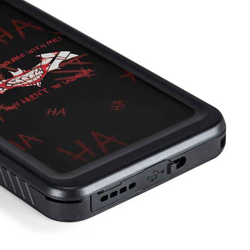 DC Comics The Joker Plenty Wrong With Me Galaxy S23 Waterproof Case