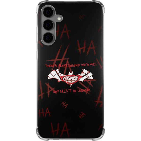 DC Comics The Joker Plenty Wrong With Me Galaxy S24 Plus Clear Case