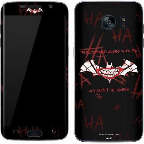 DC Comics The Joker Plenty Wrong With Me Galaxy S7 Skin