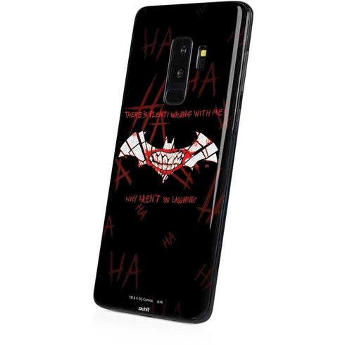 DC Comics The Joker Plenty Wrong With Me Galaxy S9 Plus Skin