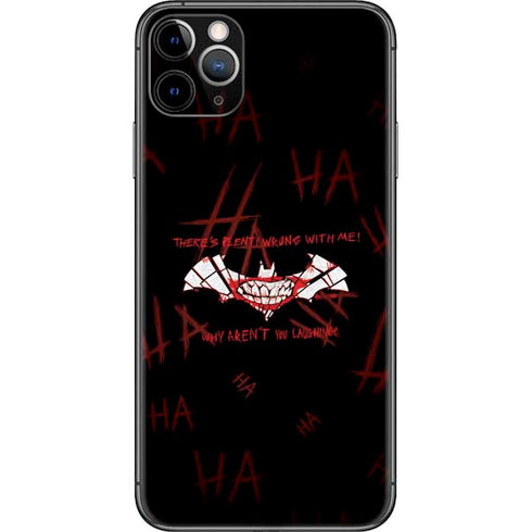 DC Comics The Joker Plenty Wrong With Me iPhone 11 Pro Max Skin