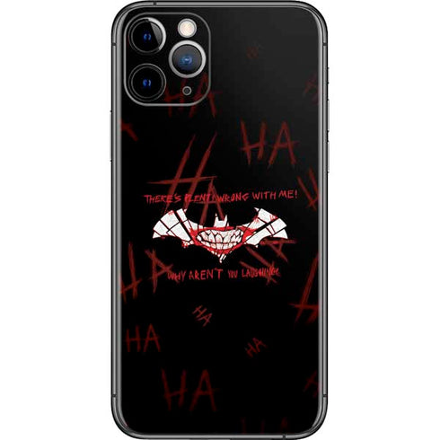 DC Comics The Joker Plenty Wrong With Me iPhone 11 Pro Skin